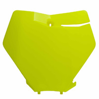 Rtech KTM 250-300XC 2019-2021 Neon Yellow Front Plate