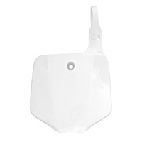 Rtech Kawasaki KLX110 2002-2009 White Front Plate