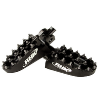 RHK Husqvarna Black Pursuit Footpegs CR125 1999-2012