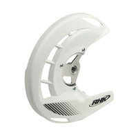 RHK KTM White XS Front Disc Guards 350EXCF Six Days 2012-2015