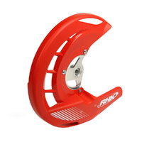 RHK Red Front Disc Guard for 2024 GasGas EW500F 