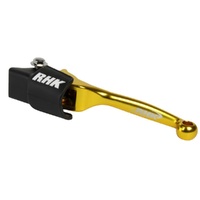 RHK Gold Quantum Flex Clutch Lever for 2016-2024 KTM 125 SX 