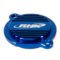 RHK Husaberg Blue Oil Filter Cover FX450 2010-2011