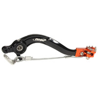 RHK Husqvarna Orange Forged Alloy Brake Pedals FC450 2014-2015