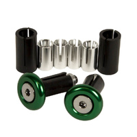 RHK Green Handlebar Bar End Weights 