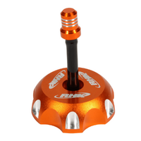 RHK Orange Alloy Tank Cap for 1998-2018 TM EN85 2T 