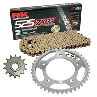 RK Gold X-Ring Chain & Sprocket Kit for 2019-2023 Honda CBR650R - 15/44