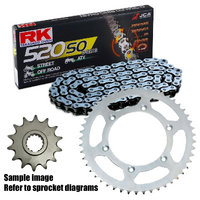 RK O-Ring Chain & Sprocket Kit for 1983-1986 Honda CM250 - 14/38