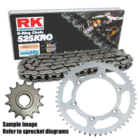 RK O-Ring Chain & Sprocket Kit for 1987-1989 Honda VFR400 NC24 - 15/45