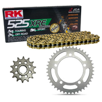 RK Gold X-Ring Chain & Sprocket Kit for 2019-2024 Benelli 502C Cruiser - 14/44