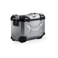 SW-Motech Trax ADV Silver Aluminum Side Case - 45L Left