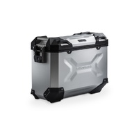 SW-Motech Trax ADV Silver Aluminum Side Case - 37L Left