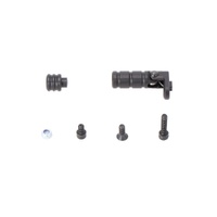 Gear lever tread. Black. Smooth. incl. extension. (FSC.00.127.10200/B)