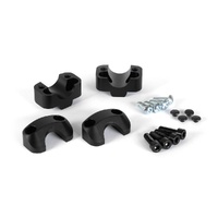 SW-Motech Black 22mm to 28mm Handlebar Converters