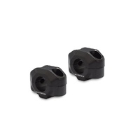 SW-Motech 15mm Black Bar Risers for 22mm Handlebars