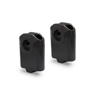 SW-Motech 50mm Black Bar Risers for 22mm Handlebars