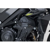 Frame slider kit. Black. Triumph Street Triple (12-) / Rx (15-). (STP.11.590.10400/B)