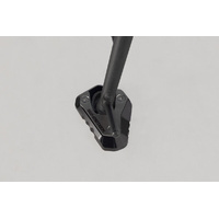 Extension for side stand foot. Black/Silver. Kawasaki Z650/ Z650RS/ Ninja 650. (STS.08.866.10000)