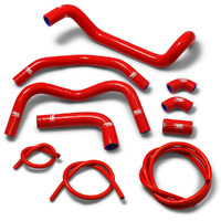 Samco Red Hose Kit for 2022-2023 Ducati Multistrada V4 