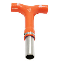 Samco Orange T-Piece for 2021-2023 GasGas EC250F