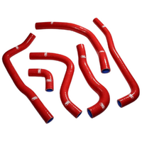 Samco Red Hose Kit for 1989-1998 Honda PC 800 Pacific Coast 