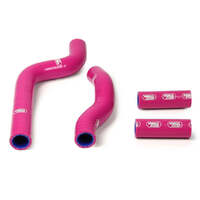 Samco Pink Hose Kit for 2003-2009 Honda CRF250R MX - Y-Piece Race Design