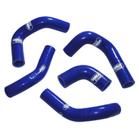 Samco Blue Hose Kit for 1982-1983 Honda CR125RD - Y-Piece Race Design 