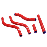 Samco Red Hose Kit for 1989 Honda CR125R 