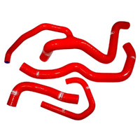 Samco Red Hose Kit for 2009-2023 Kawasaki ZX6R 