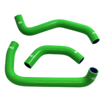 Samco Green Superbike Oil Tank Hoses for 2011-2015 Kawasaki ZX10R 