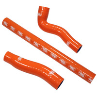 Samco Orange Hose Kit for 2019-2022 KTM 125 SX