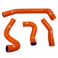 Samco Orange Hose Kit for 2017-2023 KTM 250 Duke