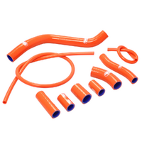 Samco Orange Hose Kit for 2007-2009 KTM 950 Superenduro R 