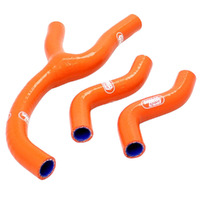 Samco Orange Hose Kit for 2008-2010 KTM 250 SXSF