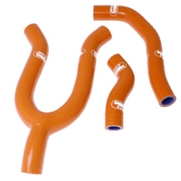 Samco Orange Hose Kit for 2008-2010 KTM 450 SXSF 