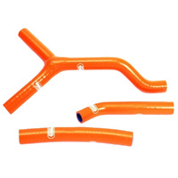 Samco Orange Hose Kit for 2003-2007 KTM 125 EXC 