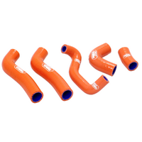 Samco Orange Hose Kit for 2008-2011 KTM 250 EXCF 