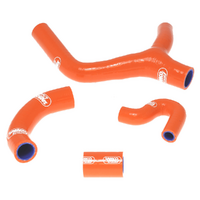 Samco Orange Hose Kit for 2008-2011 KTM 400 EXCF 