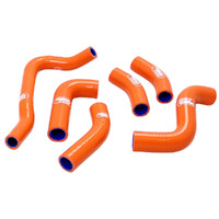 Samco Orange Hose Kit for 2000-2002 KTM 400 EXC 