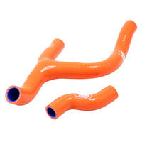 Samco Orange Hose Kit for 2013-2015 KTM 250 SXF