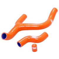 Samco Orange Hose Kit for 2014-2016 Husqvarna FE350 