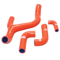 Samco Orange Hose Kit for 2014-2016 Husqvarna FE250 