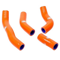 Samco Orange Hose Kit for 2012-2022 KTM Freeride E-EXC 