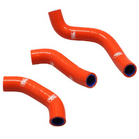 Samco Orange Hose Kit for 2016-2018 KTM 450 SXF 