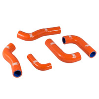 Samco Orange Hose Kit for 2012-2013 KTM 250 XCFW 