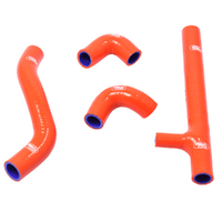 Samco Orange Hose Kit for 2017-2019 Husqvarna FE250 