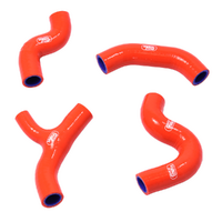 Samco Orange Hose Kit for 2017-2019 Husqvarna FE450 