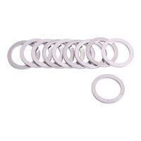 Pack of Aluminium Crush Washers 10X18X1.5 (100pcs/pack)