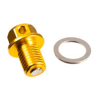 Magnetic Sump Plug M12 x 12 x 1.25 - Orange