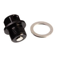 Magnetic Sump Plug M14 x 10 x 1.25 - Black